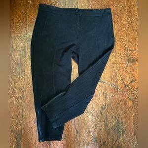 Betabrand woman’s black slacks, size XXL.